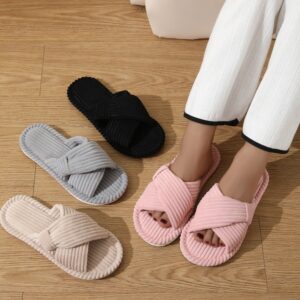 Slippers Open Home Non-slip Flat Couple