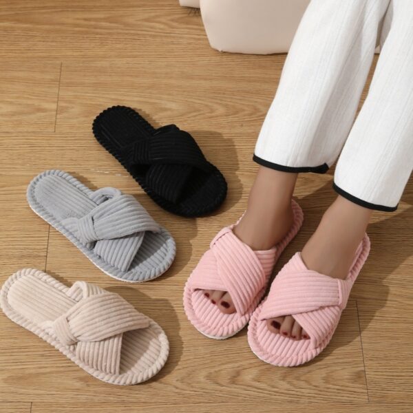 Slippers Open Home Non-slip Flat Couple
