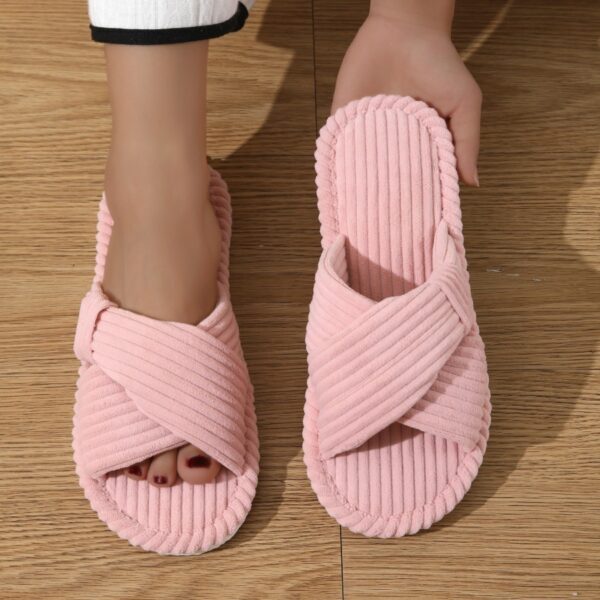 Slippers Open Home Non-slip Flat Couple - Image 9