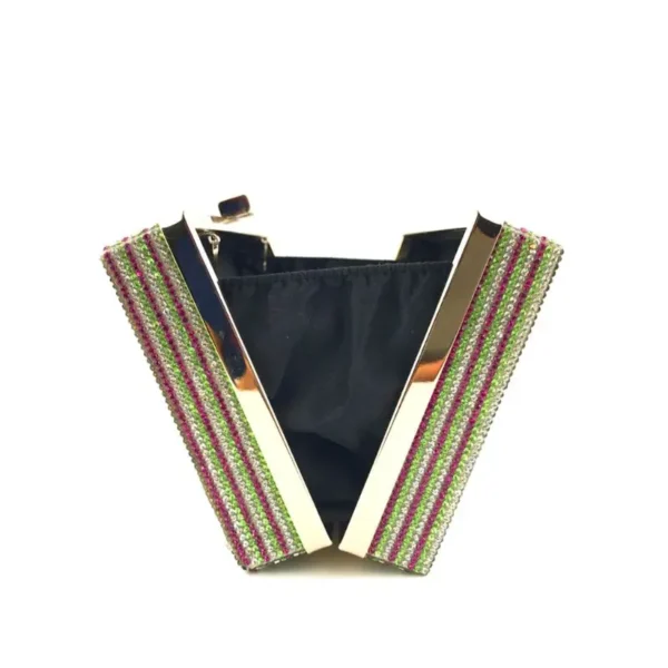 Creative Fashion New Money Clutch Rhinestone Purse 10000 Dollars Stack Bags of Cash Evening Handbags Shoulder Wedding Dinner Bag - Image 20