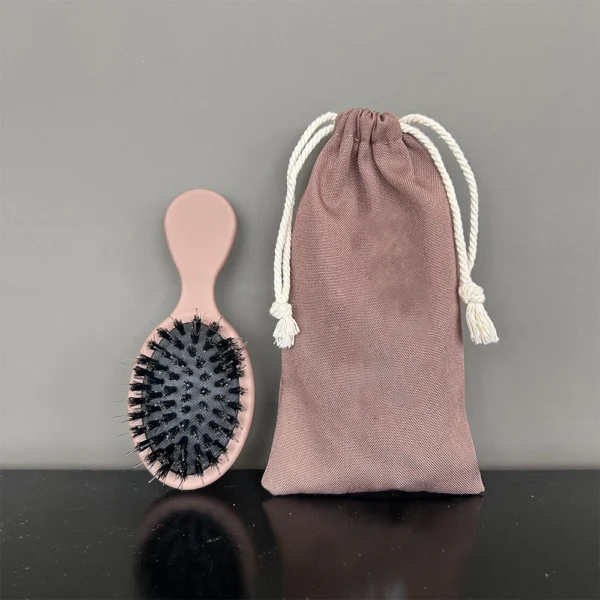 ARLANY Boar Bristle Hair Comb Mini Matte Finish Hair Scalp Massage Comb Hairbrush Detangling Cushion Brush Hairdressing Tool - Image 6
