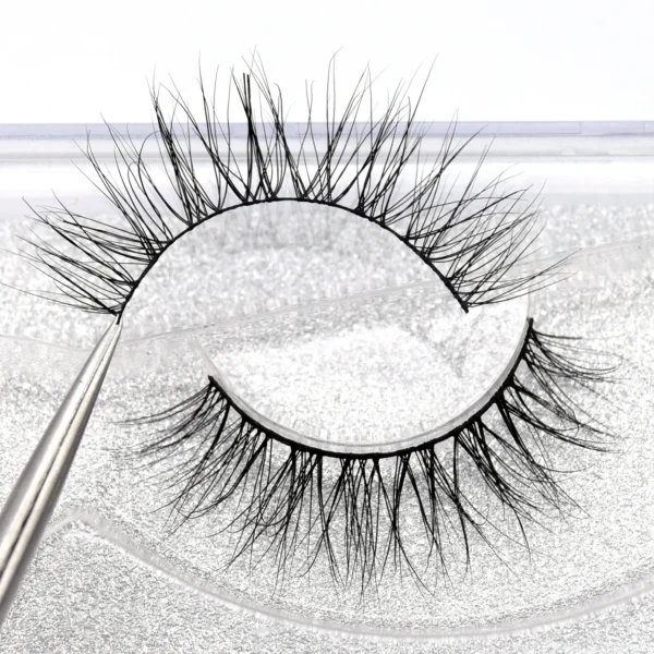 Visofree Mink 3D Lashes Handmade Mink Lashes  Long False Eyelashes Crisscross Maquiagem Profissional Makeup Eye Lashes 3D08 - Image 19