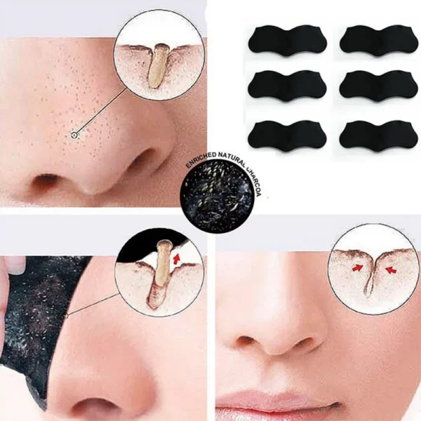 Nose Blackhead Remover Mask Nasal Strips Black Head Nose Dot Spot Peel Skin Care Shrink Pore Black dots Pore Clean Strips - Image 4