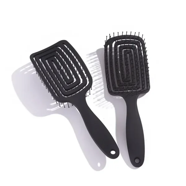 Square Hollow Hair Scalp Massage Comb Hair Brushes Antistatic Wet Dry Curly Detangler Hairbrush Nylon Special for Real Hair Wigs - Image 9