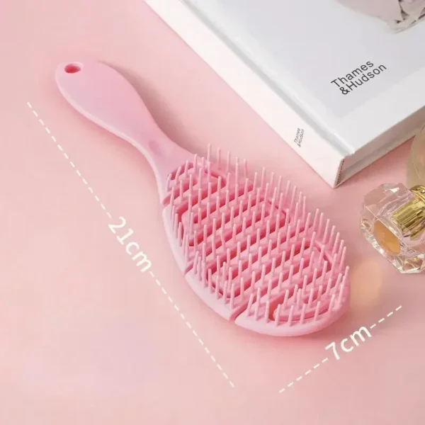 Square Hollow Hair Scalp Massage Comb Hair Brushes Antistatic Wet Dry Curly Detangler Hairbrush Nylon Special for Real Hair Wigs - Image 10