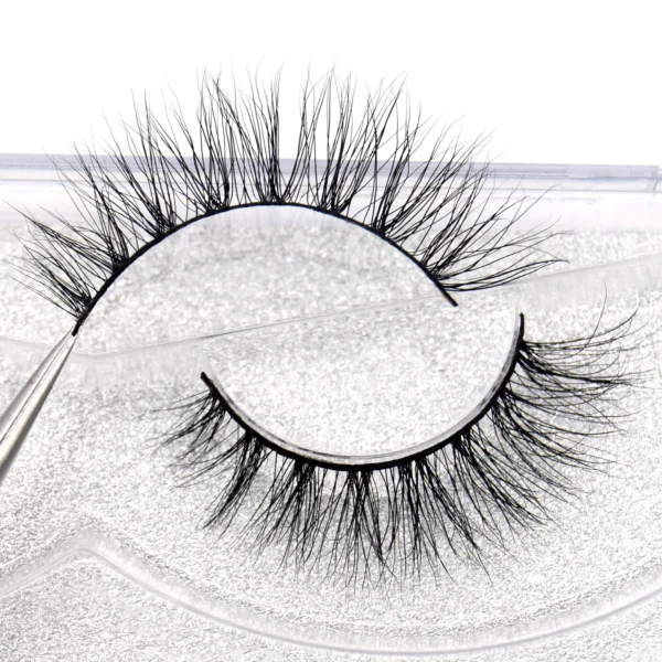 Visofree Mink 3D Lashes Handmade Mink Lashes  Long False Eyelashes Crisscross Maquiagem Profissional Makeup Eye Lashes 3D08 - Image 11