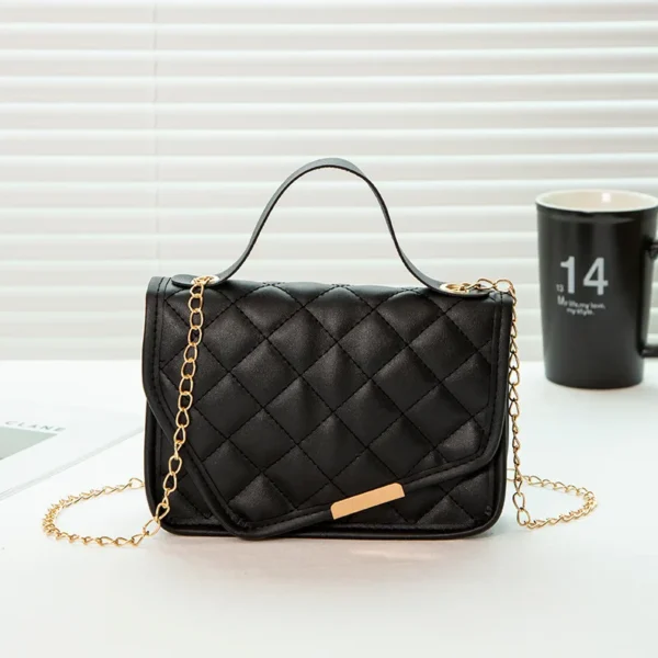 2022 Messenger Bag for Women Luxury Lingge Embroidery Handbags Female Cosmetic Bag Fashion Chain Ladies Crossbody Shoulder Bags - Image 10