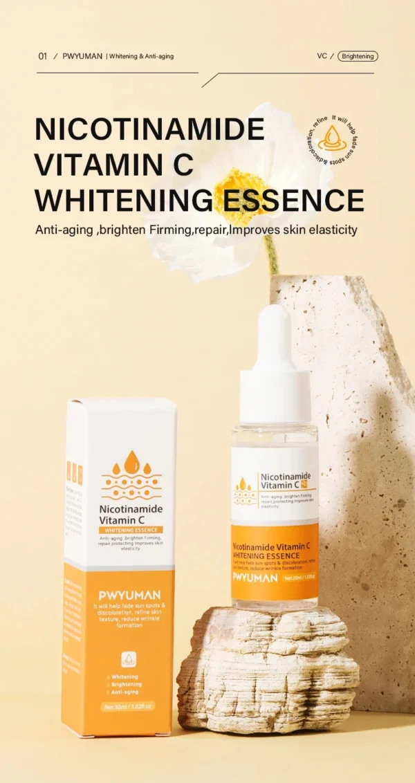 Vitamin C Whitening Serum Face Remove Dark Spots Freckles Fade Melanin Retinol Anti-wrinkle Essence Brightening Korean Skin Care - Image 11
