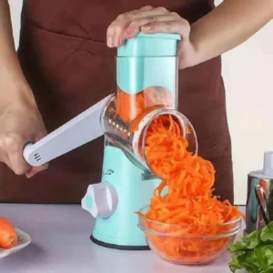 Slicing Grater Manual Rotary 3 In 1 Cheese Grater Food Blender Stainless Steel Potato Slice Chopper Processor Kitchen Accessorie