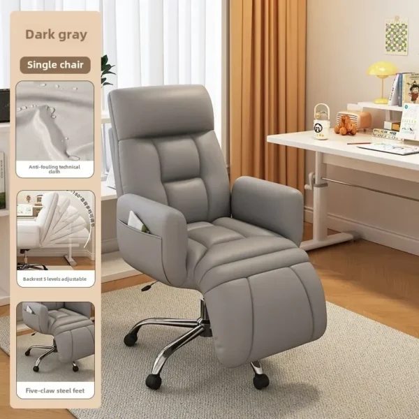Computer Chair, Home, Comfort, Lazy, Sofa, Sedentary, Backrest, Office, College Students, Dormitory, E-sports, Live Broadcast - Image 9