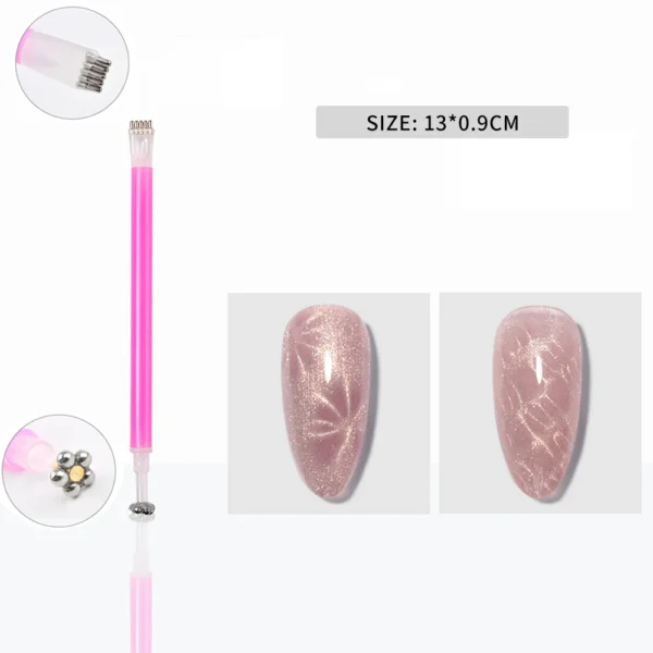 8ml Cat Eye Nail Gel Polish 9D Upgraded Magnetic Gel Polish Galaxy Chameleon Effect Nail Gel Soak Off Salon Manicure Nail Gel - Image 9