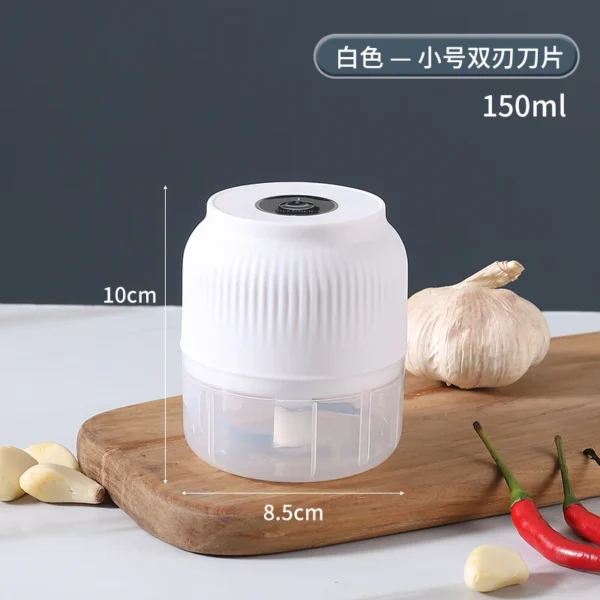 Electric Kitchen Food Chopper Mini Garlic Masher crusher USB Portable Meat Grinder Vegetable Chopper for Kitchen Gadgets - Image 8