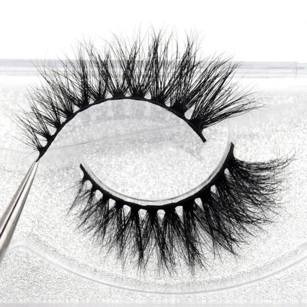 Visofree Mink 3D Lashes Handmade Mink Lashes  Long False Eyelashes Crisscross Maquiagem Profissional Makeup Eye Lashes 3D08 - Image 12