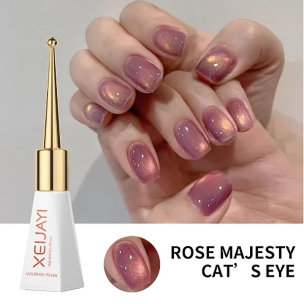 8ml Cat Eye Nail Gel Polish 9D Upgraded Magnetic Gel Polish Galaxy Chameleon Effect Nail Gel Soak Off Salon Manicure Nail Gel - Image 27