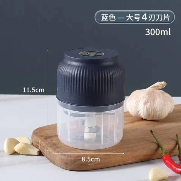 Electric Kitchen Food Chopper Mini Garlic Masher crusher USB Portable Meat Grinder Vegetable Chopper for Kitchen Gadgets - Image 9