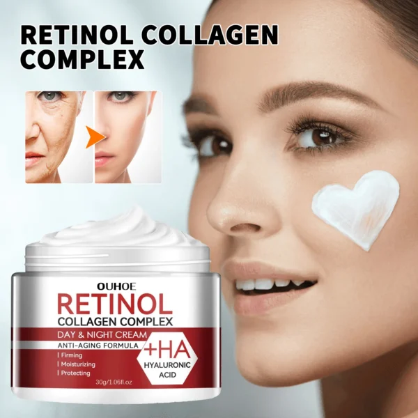 Retinol Wrinkle Remover Face Set Instant Firming Lifting Anti-Aging Serum Fade Fine Lines Whitening Korean Skin Care Products - Image 11