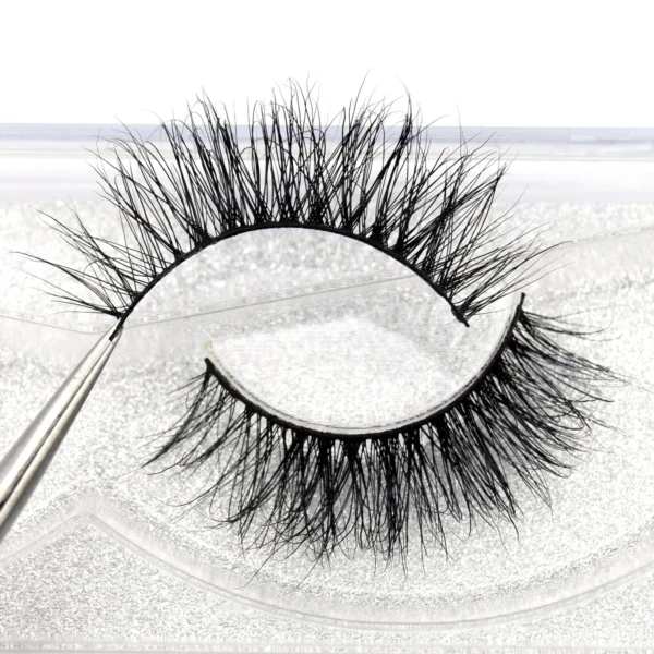 Visofree Mink 3D Lashes Handmade Mink Lashes  Long False Eyelashes Crisscross Maquiagem Profissional Makeup Eye Lashes 3D08 - Image 24