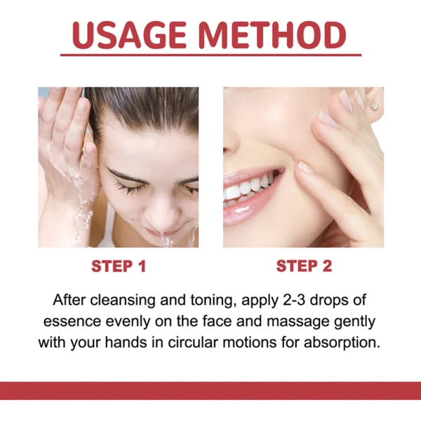 Niacinamide Serum Dark Spot Correcting Moisturizing Brightening Fade Fine Lines Deep Cleaning Makeup Remover Korean Skin Care - Image 13