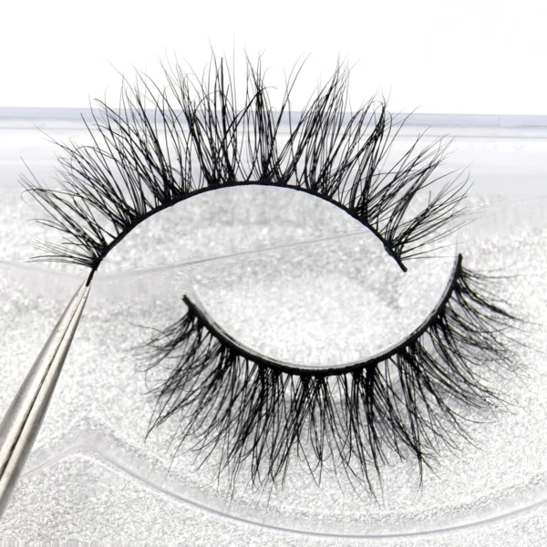 Visofree Mink 3D Lashes Handmade Mink Lashes  Long False Eyelashes Crisscross Maquiagem Profissional Makeup Eye Lashes 3D08 - Image 23