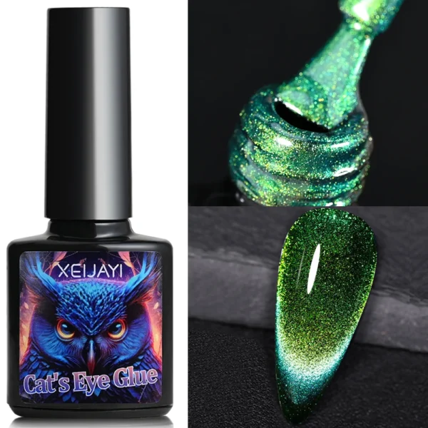 8ml Cat Eye Nail Gel Polish 9D Upgraded Magnetic Gel Polish Galaxy Chameleon Effect Nail Gel Soak Off Salon Manicure Nail Gel - Image 44