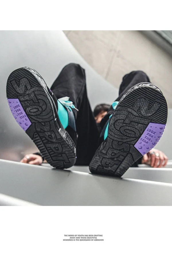 New Men's Sneakers Fashion Skateboard Shoes Outdoor Casual Running Shoes for Men Lace-up Platform Tenis Shoes Zapatillas Hombre - Image 15