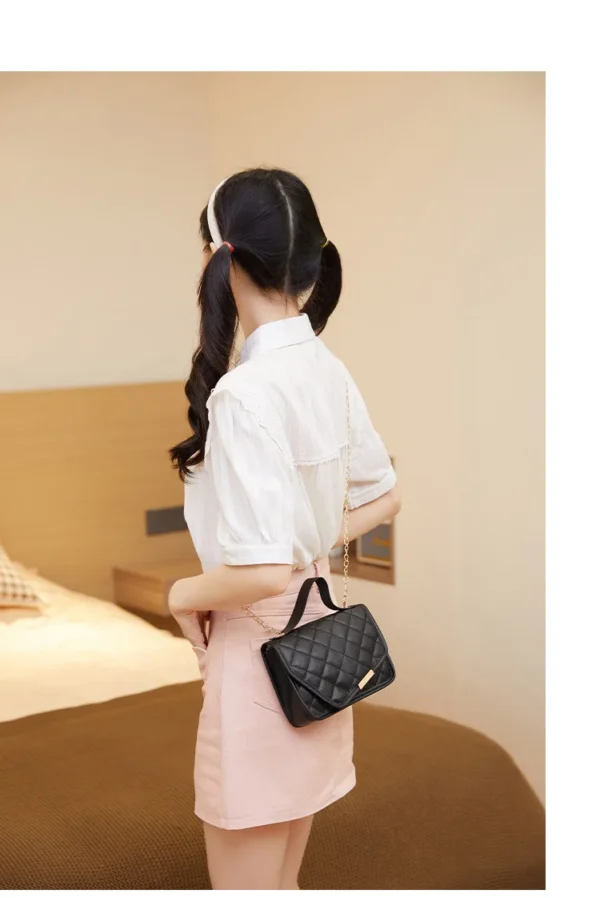 2022 Messenger Bag for Women Luxury Lingge Embroidery Handbags Female Cosmetic Bag Fashion Chain Ladies Crossbody Shoulder Bags - Image 21