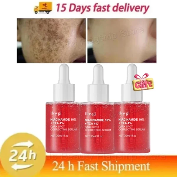 Niacinamide Serum Dark Spot Correcting Moisturizing Brightening Fade Fine Lines Deep Cleaning Makeup Remover Korean Skin Care - Image 10