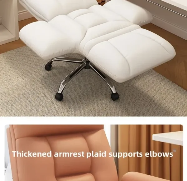 Computer Chair, Home, Comfort, Lazy, Sofa, Sedentary, Backrest, Office, College Students, Dormitory, E-sports, Live Broadcast - Image 51