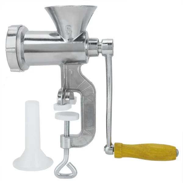 Aluminum Alloy Grinding Machine Sausage Grinder Household Manual Sausage Meat Grinder Pepper Spice Grinding Machine Kitchen Tool - Image 15