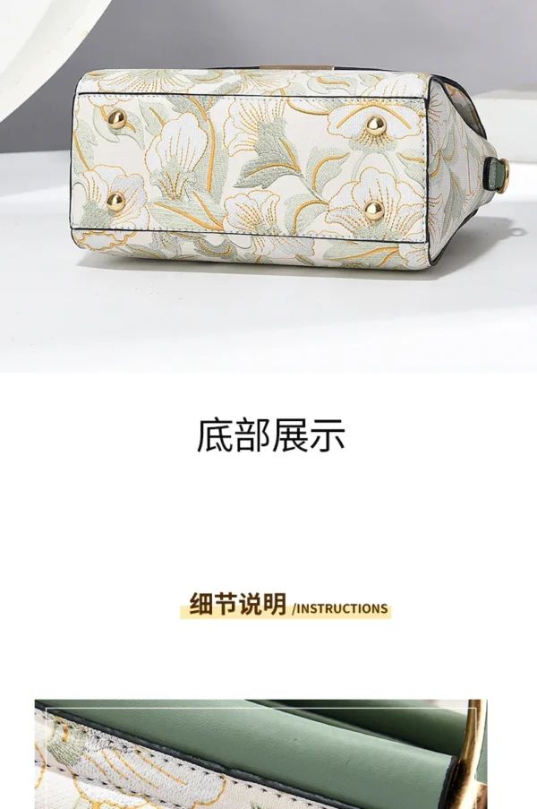 New Women's bags 2025 fashion trend design stripe hit color handbag shoulder bag messenger bag Korean style bag - Image 28