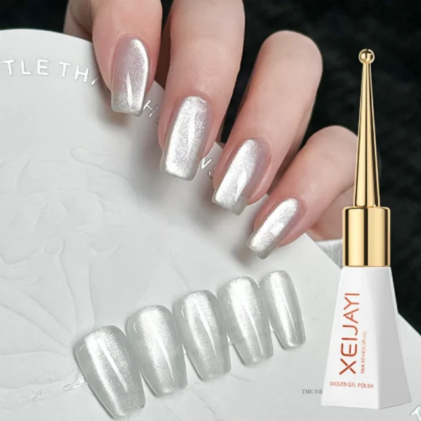 8ml Cat Eye Nail Gel Polish 9D Upgraded Magnetic Gel Polish Galaxy Chameleon Effect Nail Gel Soak Off Salon Manicure Nail Gel - Image 28