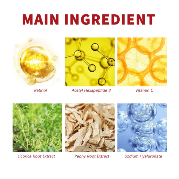Retinol Wrinkle Remover Face Set Instant Firming Lifting Anti-Aging Serum Fade Fine Lines Whitening Korean Skin Care Products - Image 22