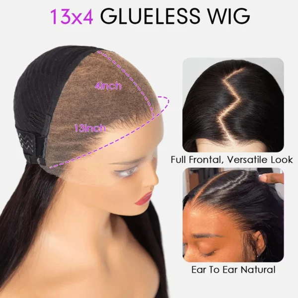 CELIE Pre-styled Butterfly Haircut Pop Layers Wig 200% Loose Wave 6×5 Ready To Go Glueless Wig Pre Plucked 13x4 Lace Frontal Wig - Image 6