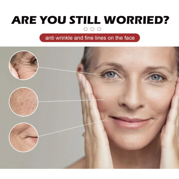 Retinol Wrinkle Remover Face Set Instant Firming Lifting Anti-Aging Serum Fade Fine Lines Whitening Korean Skin Care Products - Image 12