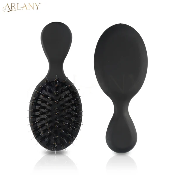 ARLANY Boar Bristle Hair Comb Mini Matte Finish Hair Scalp Massage Comb Hairbrush Detangling Cushion Brush Hairdressing Tool - Image 3