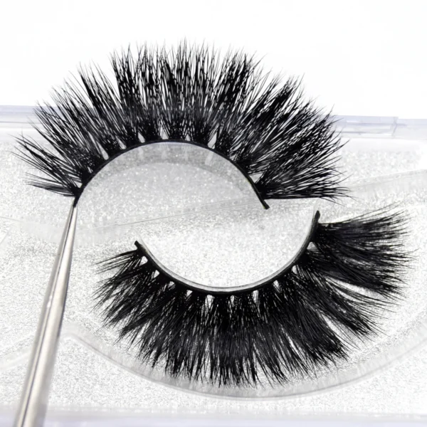 Visofree Mink 3D Lashes Handmade Mink Lashes  Long False Eyelashes Crisscross Maquiagem Profissional Makeup Eye Lashes 3D08 - Image 17