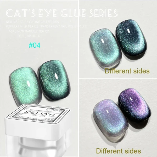 8ml Cat Eye Nail Gel Polish 9D Upgraded Magnetic Gel Polish Galaxy Chameleon Effect Nail Gel Soak Off Salon Manicure Nail Gel - Image 70