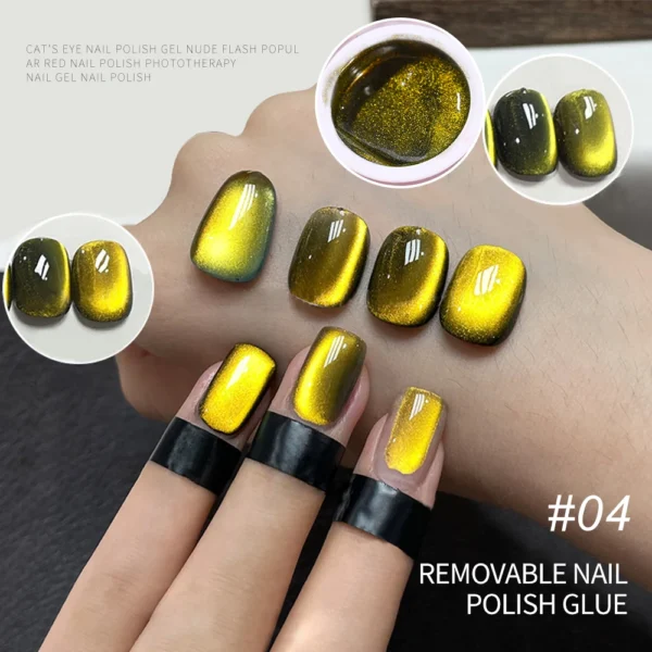 8ml Cat Eye Nail Gel Polish 9D Upgraded Magnetic Gel Polish Galaxy Chameleon Effect Nail Gel Soak Off Salon Manicure Nail Gel - Image 75