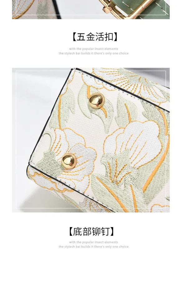 New Women's bags 2025 fashion trend design stripe hit color handbag shoulder bag messenger bag Korean style bag - Image 30