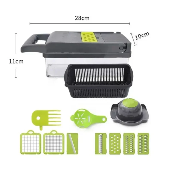 16/14 in 1 Multifunctional Vegetable Chopper Handle Food Grate Food Chopper Vegetable Slicer Dicer Cut Kitchen Items cocina - Image 6