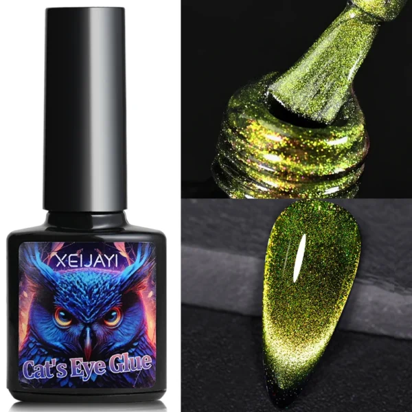 8ml Cat Eye Nail Gel Polish 9D Upgraded Magnetic Gel Polish Galaxy Chameleon Effect Nail Gel Soak Off Salon Manicure Nail Gel - Image 34