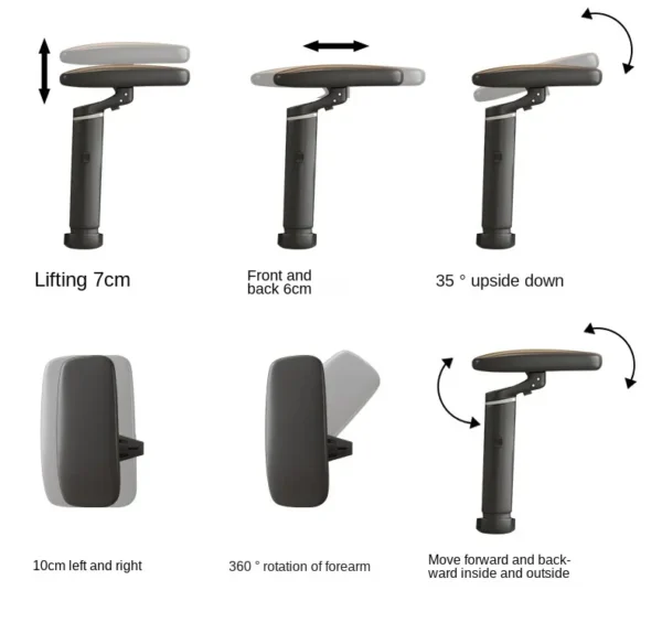 Ergonomic Chair Lumbar Computer Chair Home Comfort Sedentary Gaming Chair Reclining Office Chair For Desk chair news - Image 44
