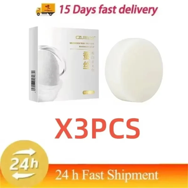 Body Whitening Soap Underarm Knee Bleaching Soap Chicken Skin Removal Dark Spot Removal Dead Skin Moisturize Brighten Body Care - Image 7