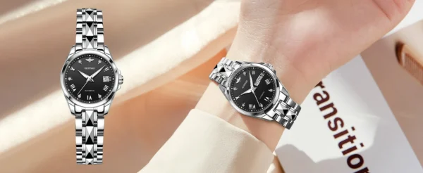 OUPINKE 3171 Automatic Watch for Women Top Brands Tungsten steel Sapphire Waterproof Luxury Wristwatch Women's Mechanical Watch - Image 19