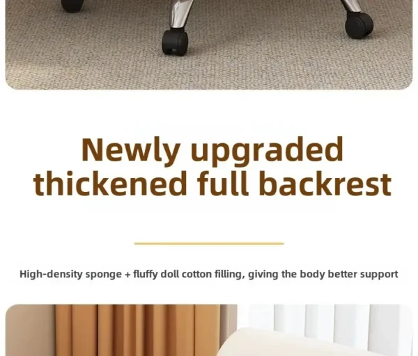 Computer Chair, Home, Comfort, Lazy, Sofa, Sedentary, Backrest, Office, College Students, Dormitory, E-sports, Live Broadcast - Image 41