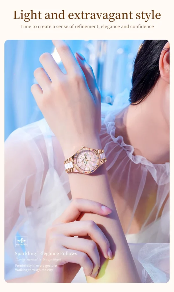 OUPINKE Women's Watches Imported Automatic Mechanical Watch Movement Luxury Top Brand Wrist watch for Ladies 2024 Trend - Image 27