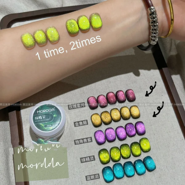 8ml Cat Eye Nail Gel Polish 9D Upgraded Magnetic Gel Polish Galaxy Chameleon Effect Nail Gel Soak Off Salon Manicure Nail Gel - Image 67