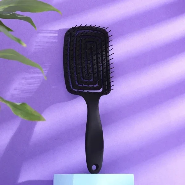 Square Hollow Hair Scalp Massage Comb Hair Brushes Antistatic Wet Dry Curly Detangler Hairbrush Nylon Special for Real Hair Wigs - Image 19
