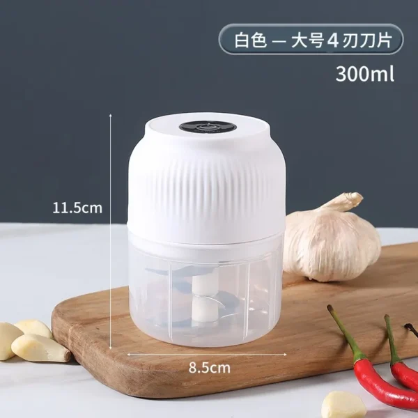 Electric Kitchen Food Chopper Mini Garlic Masher crusher USB Portable Meat Grinder Vegetable Chopper for Kitchen Gadgets - Image 10