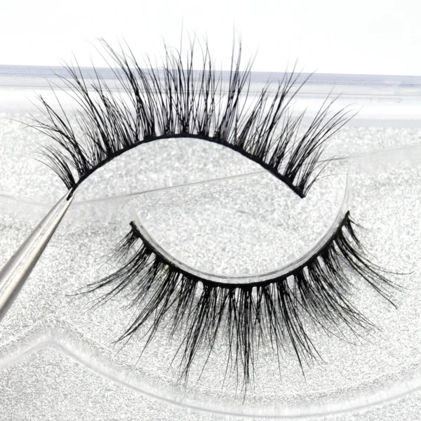 Visofree Mink 3D Lashes Handmade Mink Lashes  Long False Eyelashes Crisscross Maquiagem Profissional Makeup Eye Lashes 3D08 - Image 28